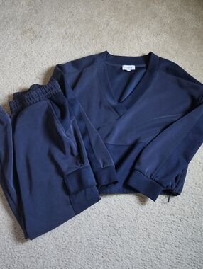 Evereve Navy Sweat Set
